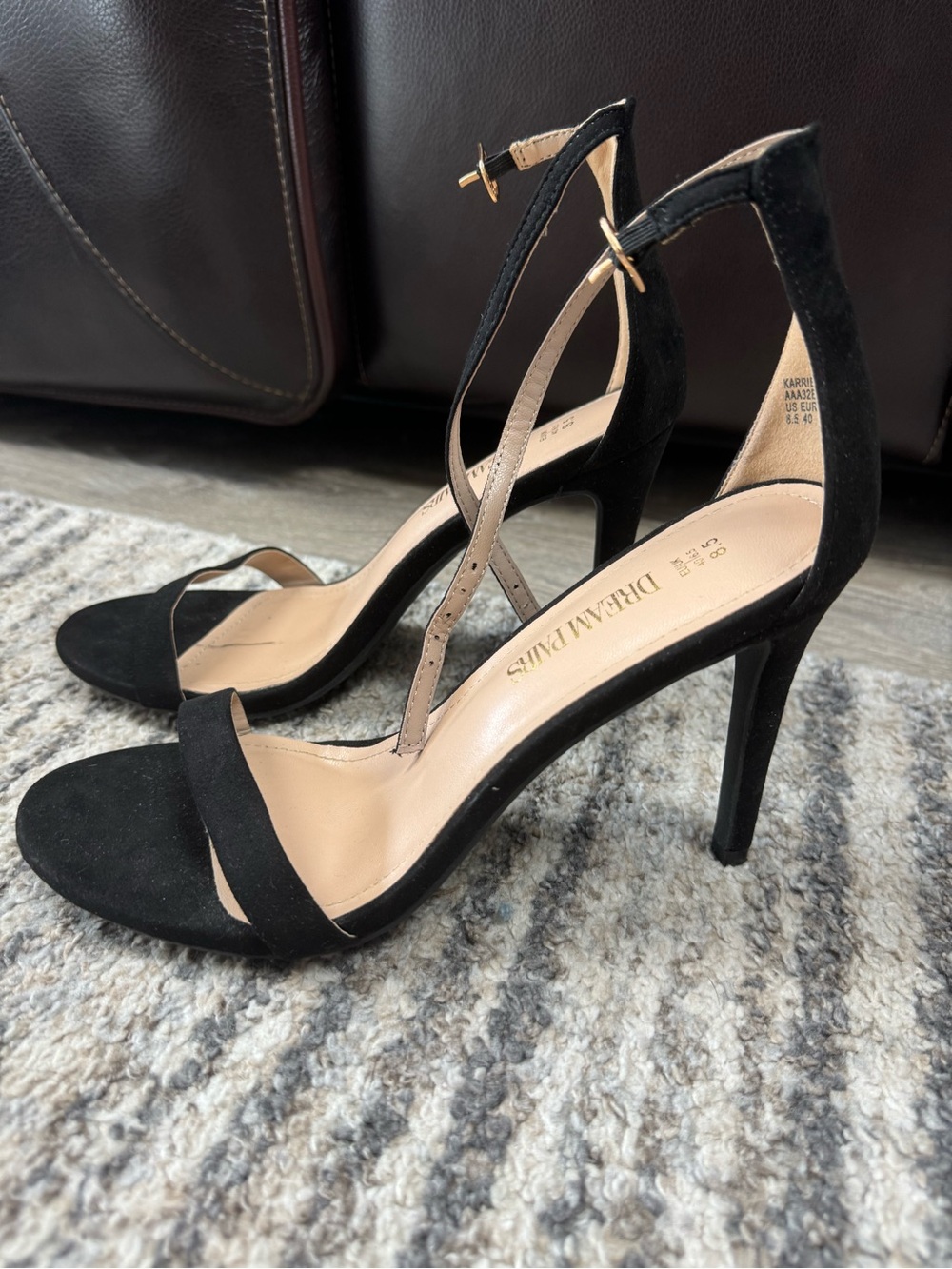 Dream Pairs black heels